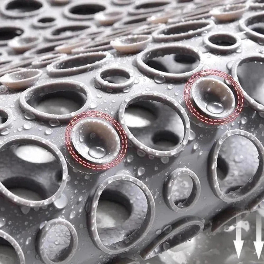 SecureGrip Drainage Shower Mat